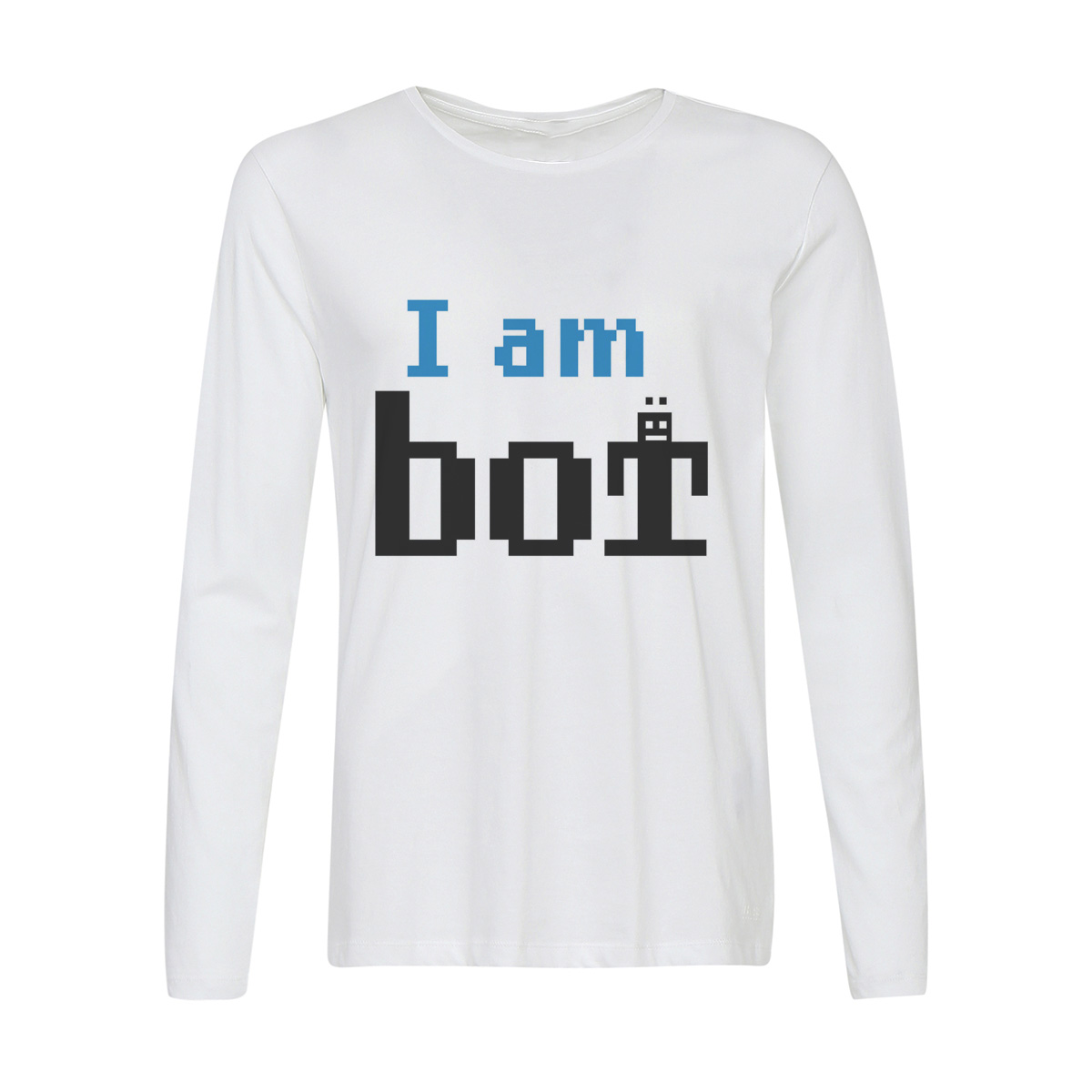 

Лонгслив CoolPodarok I am bot, 6w013549