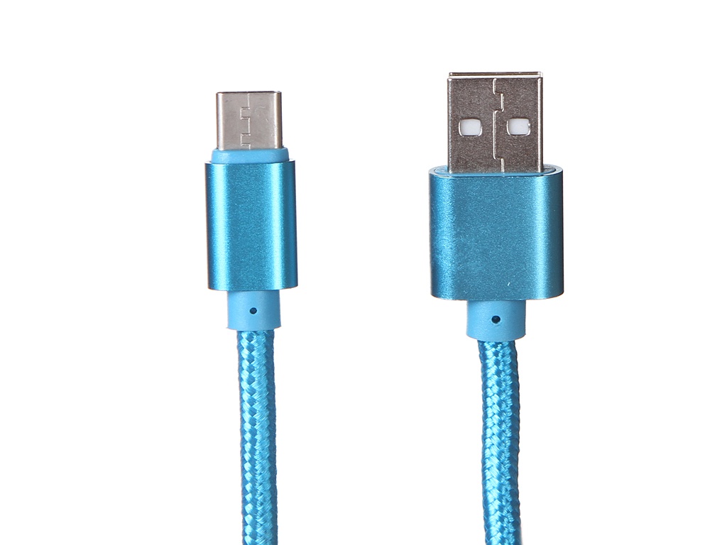 фото Кабель media gadget usb - type-c вилка-вилка м (mgc008tbl)