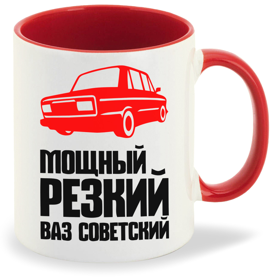 

Кружка CoolPodarok мощный резкий ваз советский, мощный резкий ваз советский