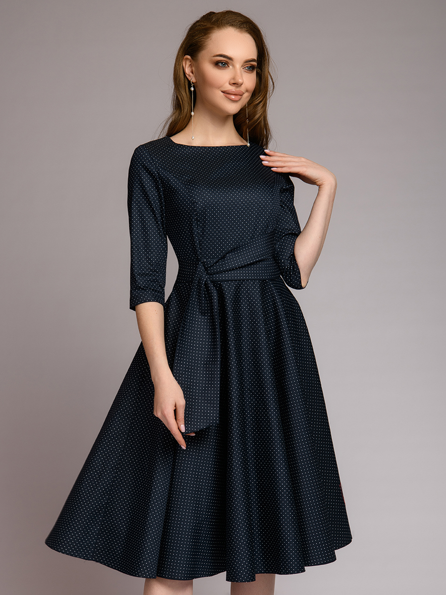 фото Платье женское 1001dress dm01224bb синее 40