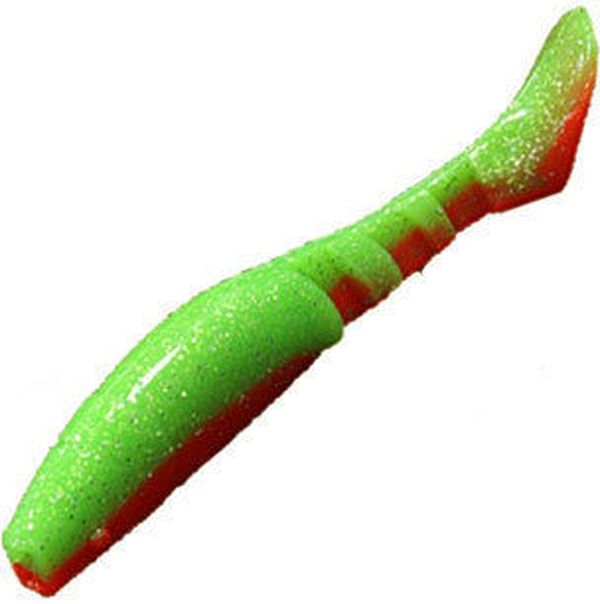 

Силиконовые приманки для рыбалки Sprut Taimo 100 KW, 1 упаковка по 4 штуки (зеленый / RGR), Taimo