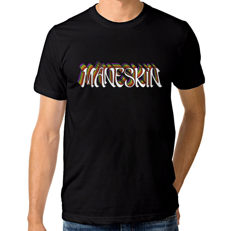 

Футболка мужская Dream Shirts Maneskin 1000212222 черная XL, Maneskin 1000212222