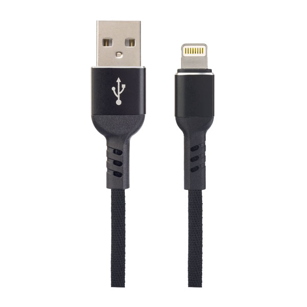 фото Кабель perfeo для iphone, usb - 8 pin (lightning), черный, длина 1 м., бокс (i4316)