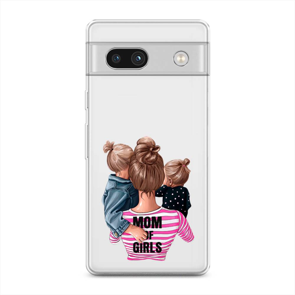 

Чехол Awog на Google Pixel 7A "Mom of Girls", Разноцветный, 271450-6