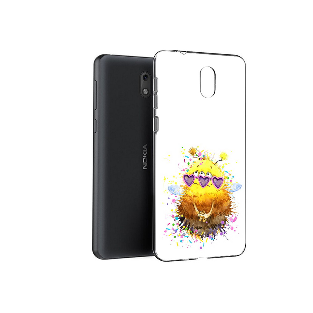 

Чехол MyPads Tocco для Nokia 2.1 Пушитый шмель (PT114269.92.143), Прозрачный, Tocco