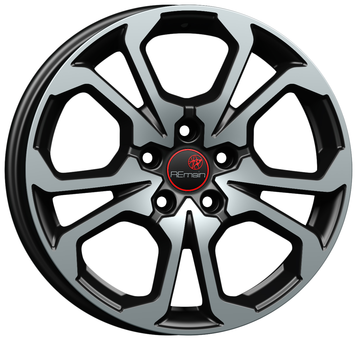 

Remain Renault Arkana (R242) 6,5\R17 5*114,3 ET50 d66,1 Алмаз-черный [24200AR]