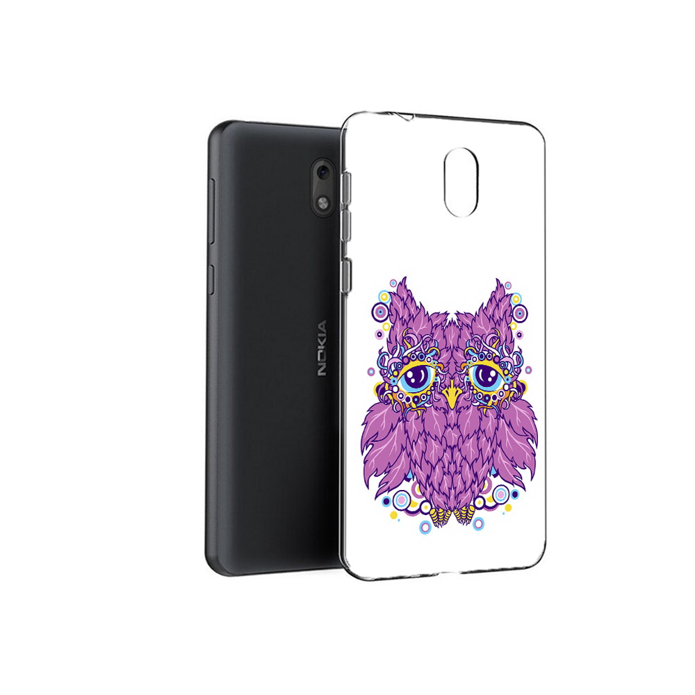 

Чехол MyPads Tocco для Nokia 2.1 Розовая сова (PT114269.92.147), Прозрачный, Tocco