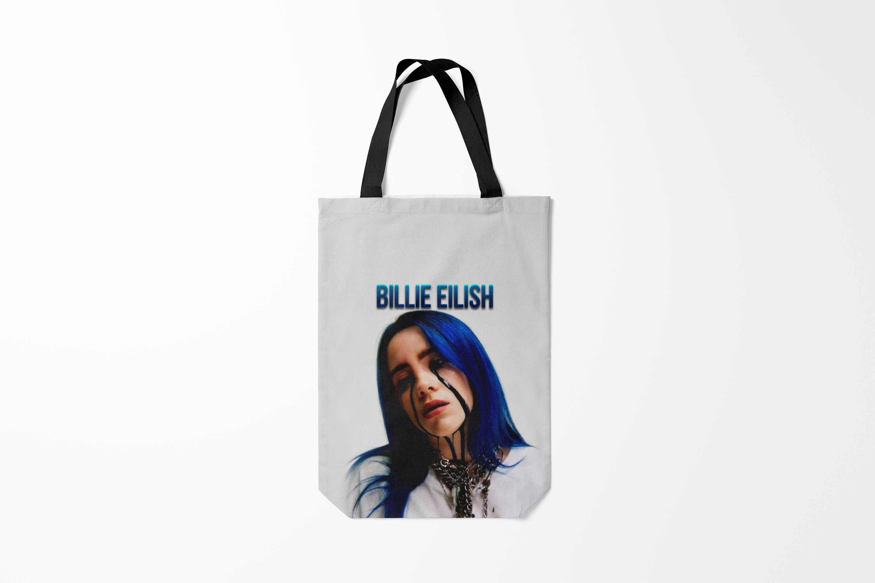 

Сумка шoппер унисекс Burnettie Billie Eilish, желтый; зеленый, Billie Eilish