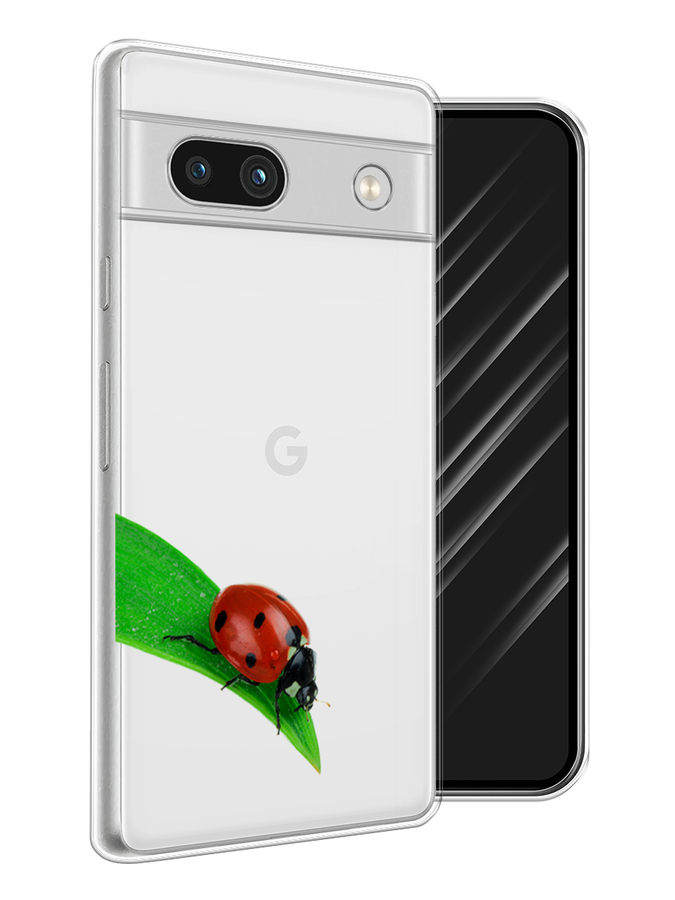 

Чехол Awog на Google Pixel 7A "На счастье", Белый;красный;зеленый, 271450-1