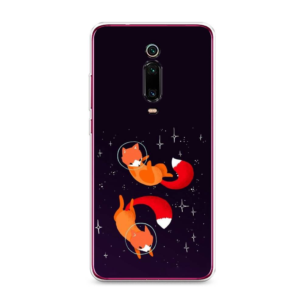 

Чехол Awog на Xiaomi Redmi K20 "Лисы космонавты", Разноцветный, 35550-4