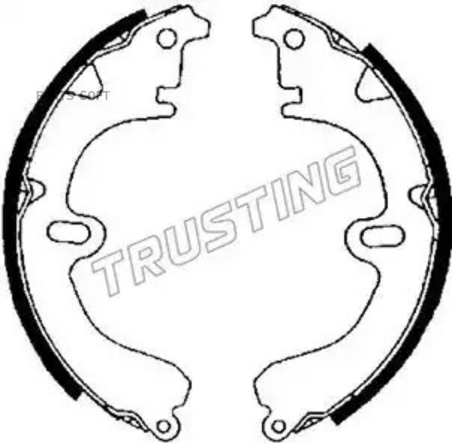 

Тормозные колодки TRUSTING 115271
