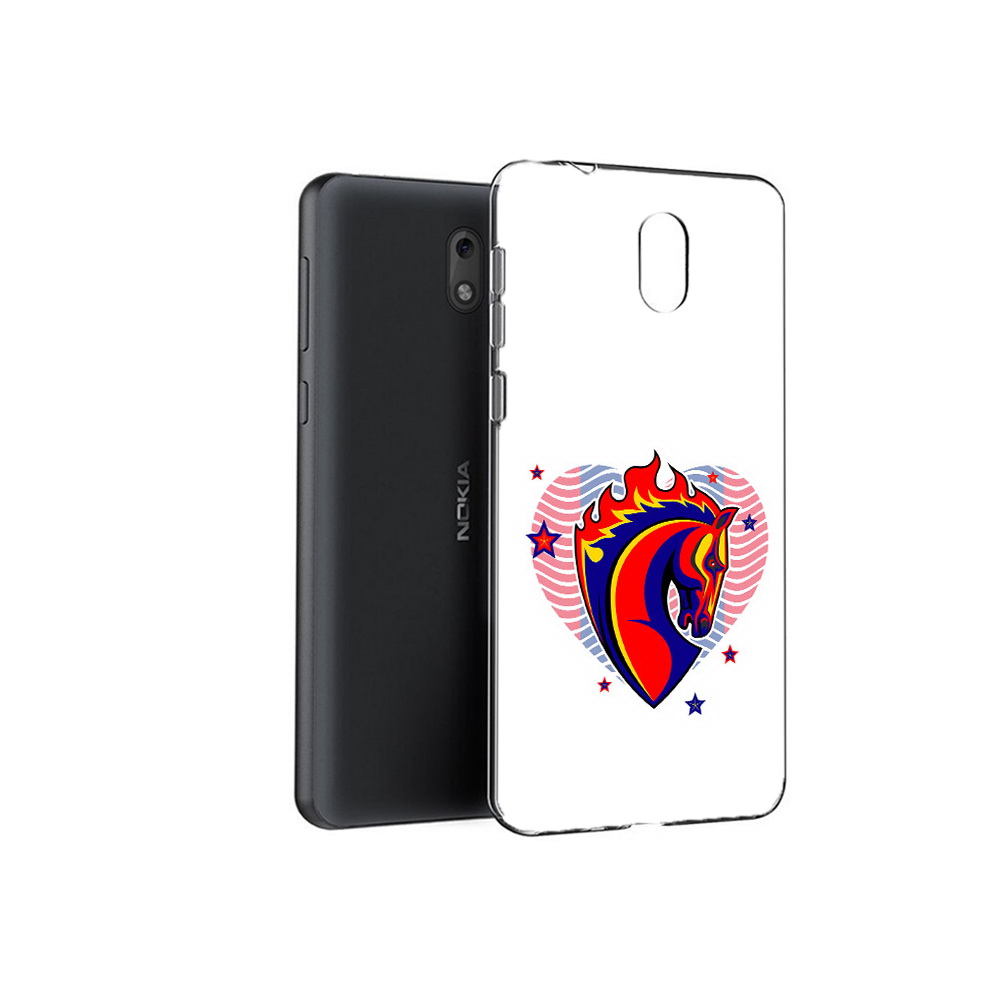 

Чехол MyPads Tocco для Nokia 2.1 ФК ЦСЛ Лошадь (PT114269.92.180), Прозрачный, Tocco
