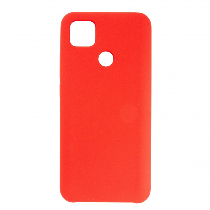 фото Чехол silicone для xiaomi redmi 9c overlay (красный) ёmart