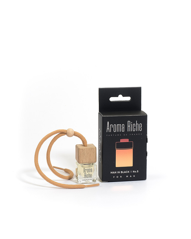 

Ароматизатор воздуха Aroma Riche Man in Black №5 флакон 5 мл, Черный