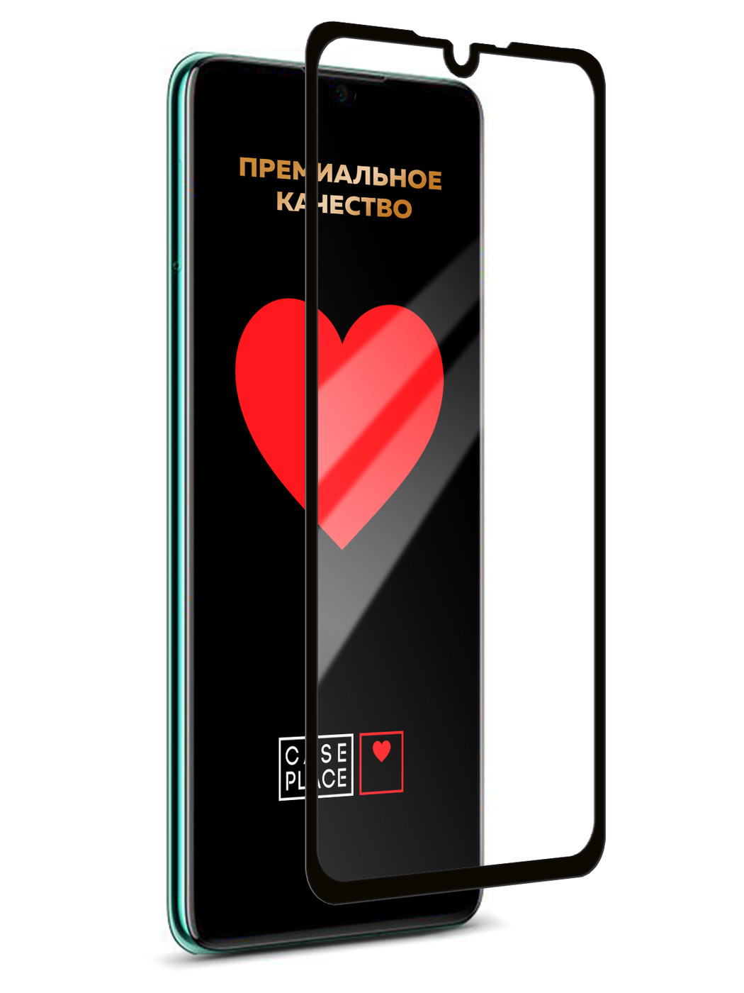 

Защитное 3D стекло на Huawei P30 черное, GLP-685