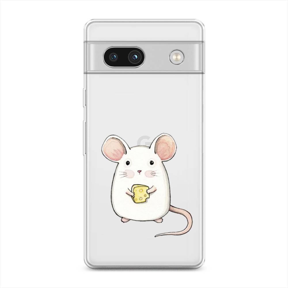 

Чехол Awog на Google Pixel 7A "Мышка", Белый, 271450-1