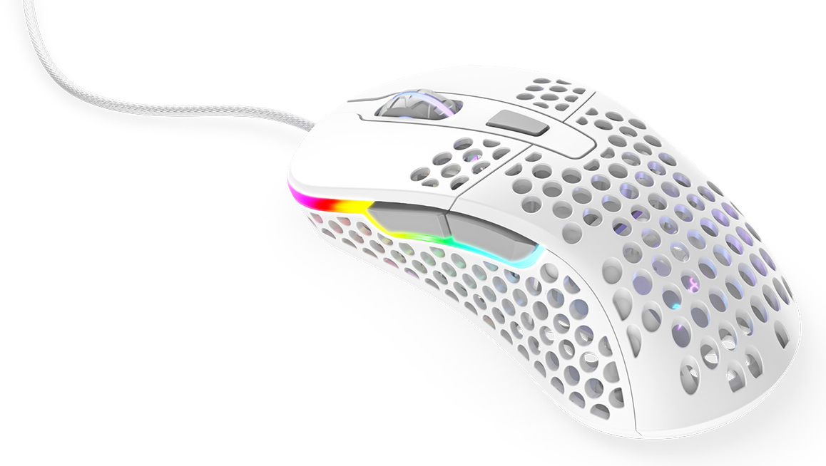 фото Игровая мышь xtrfy m4 rgb (white)