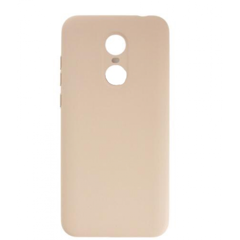 фото Чехол silicone для xiaomi redmi 5 plus overlay (пудровый) ёmart