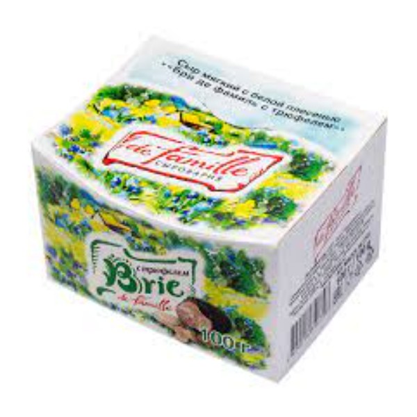 

Сыр мягкий De famille Brie с трюфелем 50%
