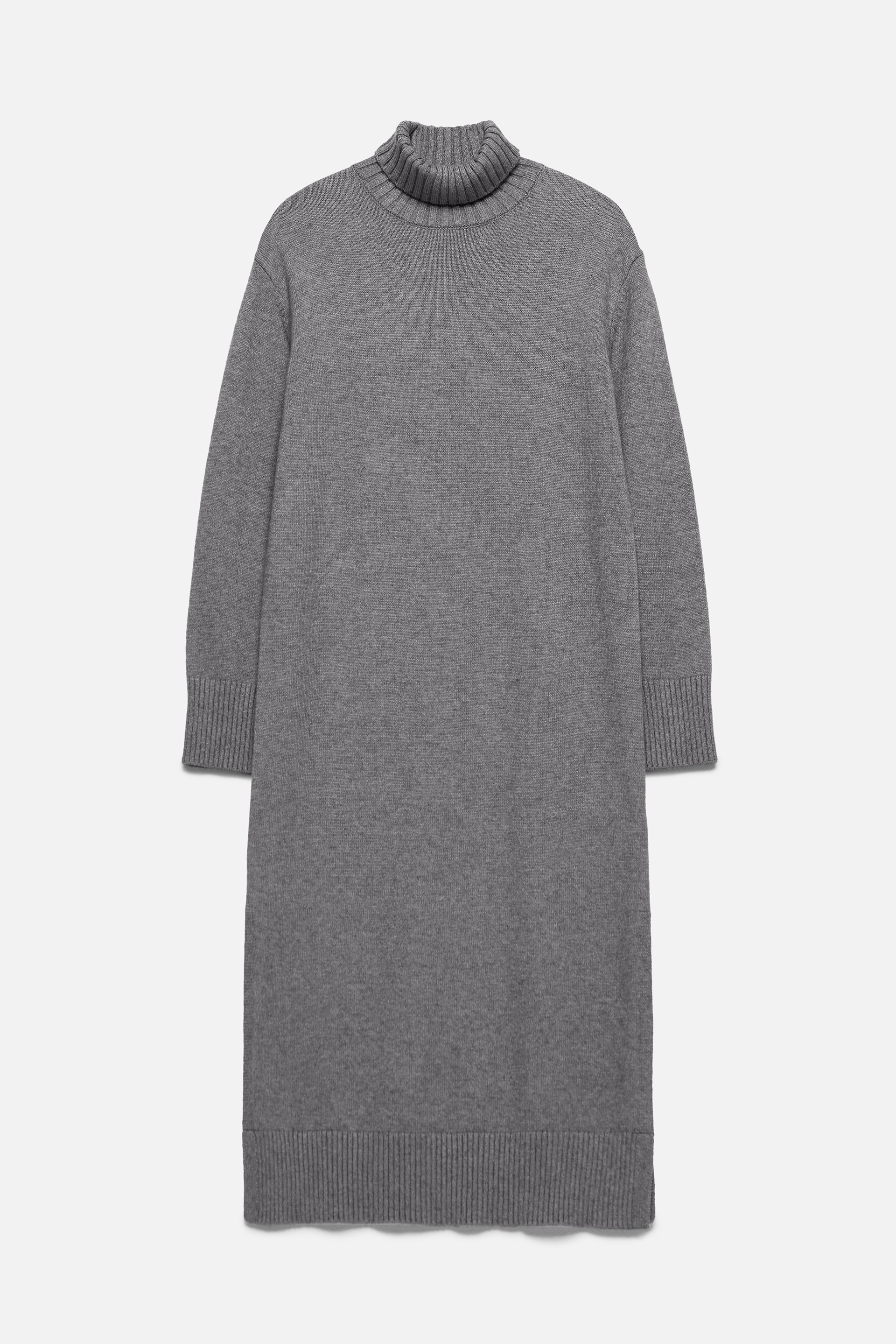

Платье женское Befree KnitMidiDress1 серое S, Серый, KnitMidiDress1