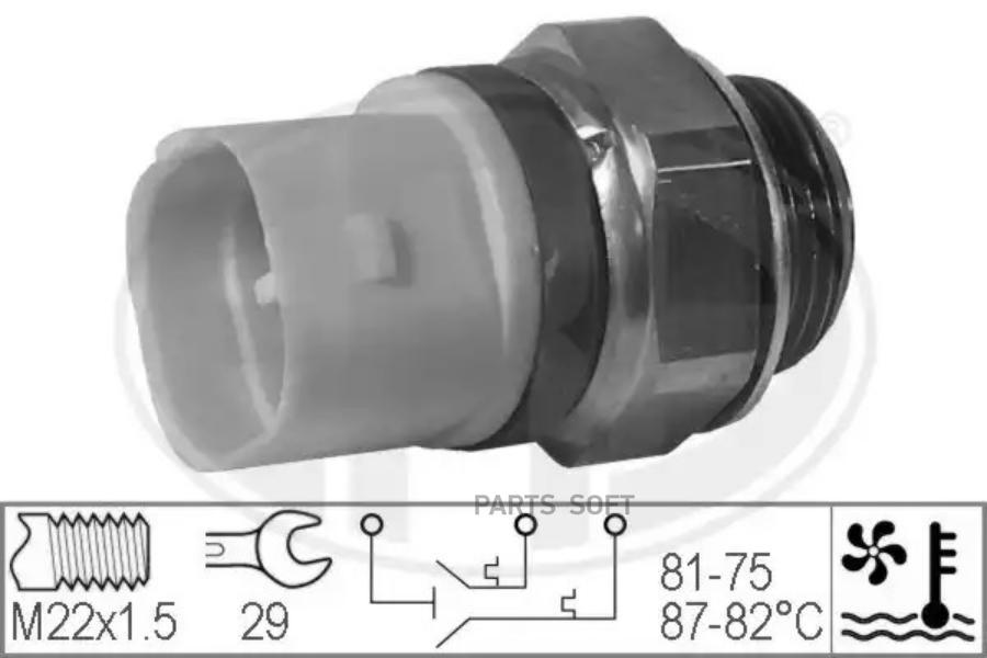 ERA Термовыключатель, вентилятор радиатора VW TRANSPORTER T4 (1991-1996) ERA 330222
