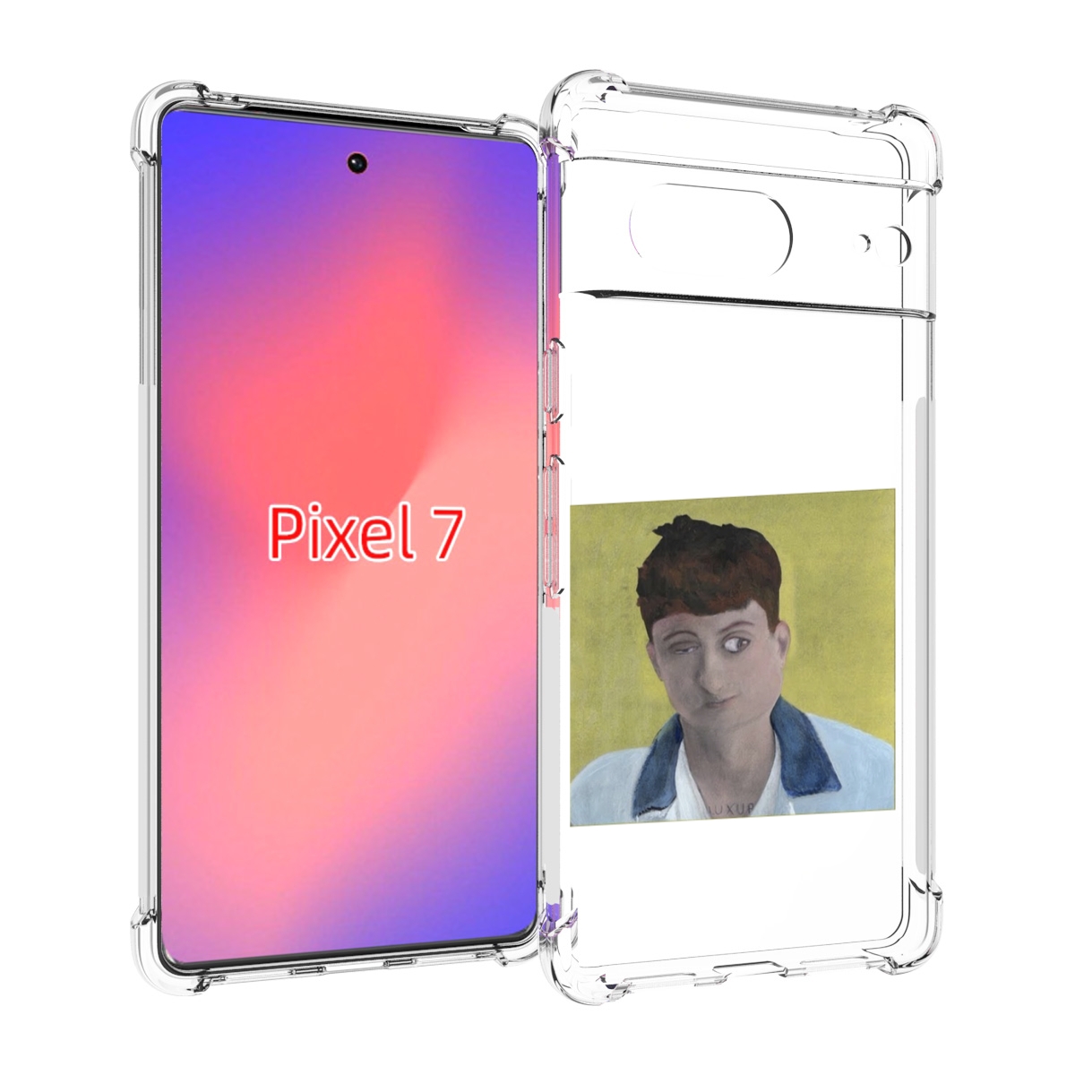 

Чехол Mypads Stay Ugly Boulevard Depo Для Google Pixel 7, Прозрачный, Tocco