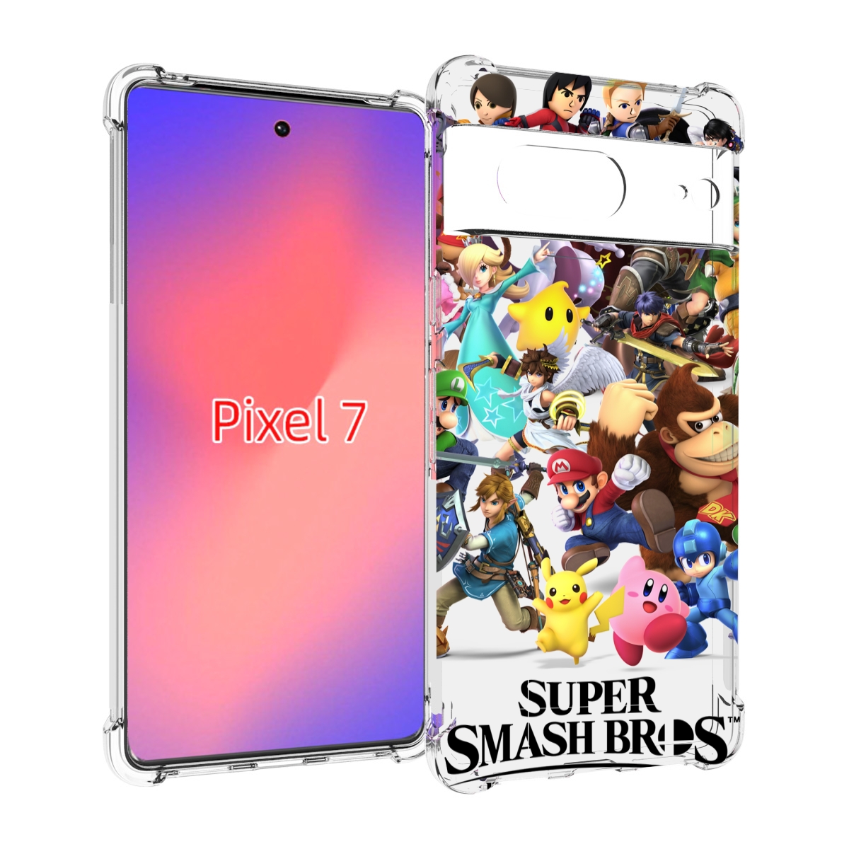 

Чехол Mypads Super Smash Bros Для Google Pixel 7, Прозрачный, Tocco