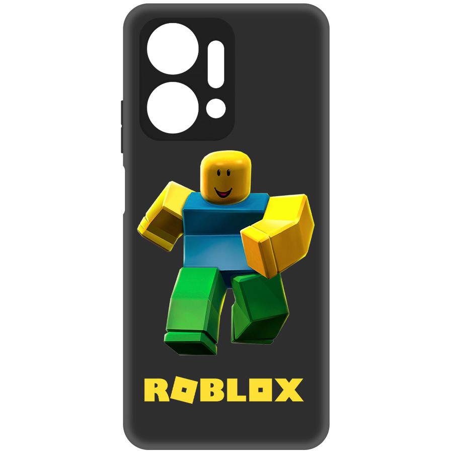 

Чехол-накладка Krutoff Roblox-Классический Нуб для Honor X7a Plus, Черный