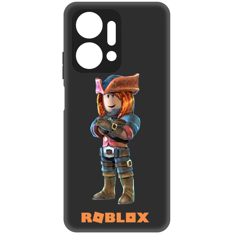 

Чехол-накладка Krutoff Roblox-Эзебель для Honor X7a Plus, Черный