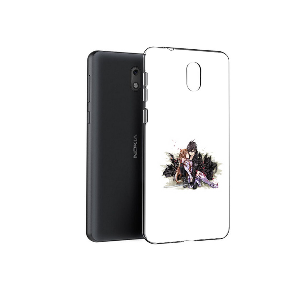 

Чехол MyPads Tocco для Nokia 2.1 аниме асуна (PT114269.92.222), Прозрачный, Tocco