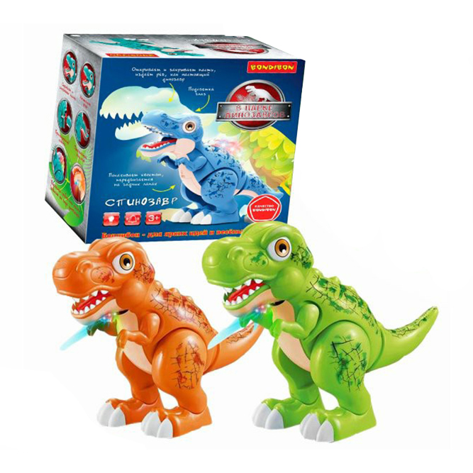 фото Интерактивная игрушка bondibon, динозавр тираннозавр, в ассортименте