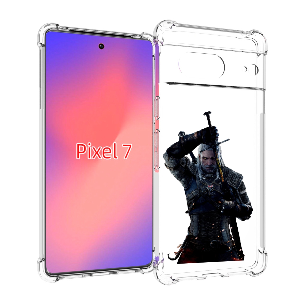 

Чехол Mypads The Witcher 3 Для Google Pixel 7, Прозрачный, Tocco