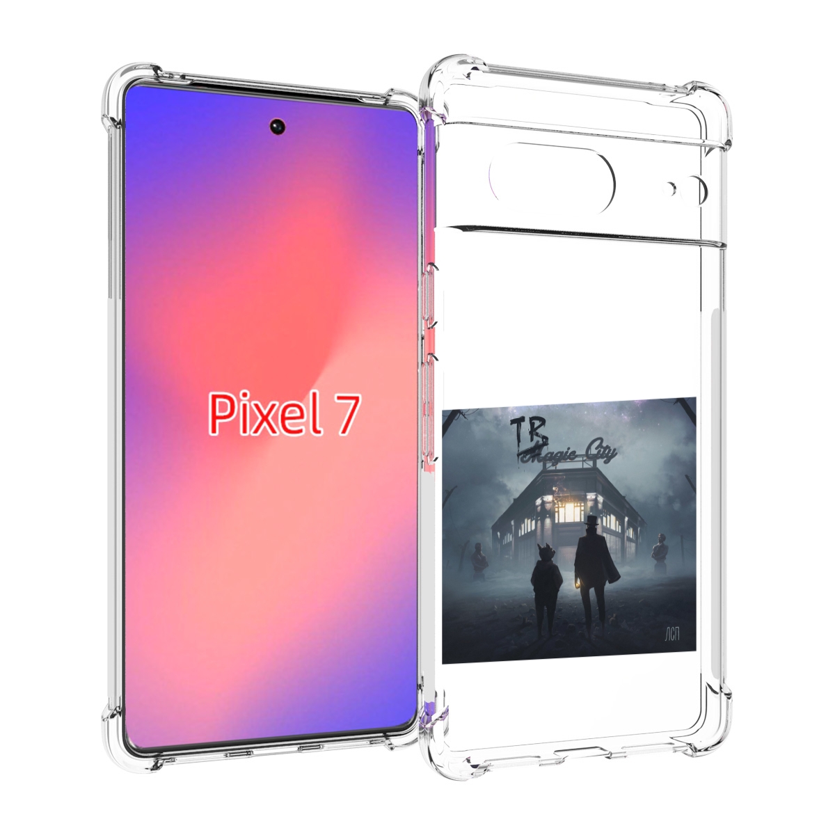 

Чехол Mypads Tragic City Лсп Для Google Pixel 7, Прозрачный, Tocco