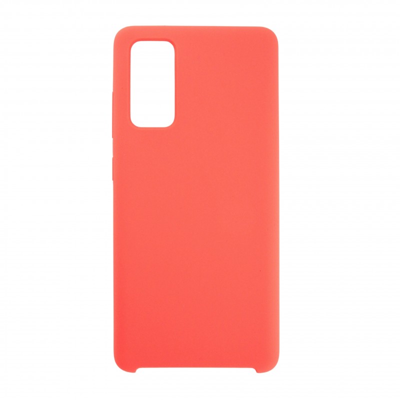 фото Чехол silicone для samsung galaxy s20 fe overlay (коралловый) ёmart