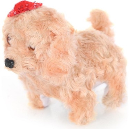 Интерактивное животное 1000toys Собака в шляпе на батарейках, звук и свет