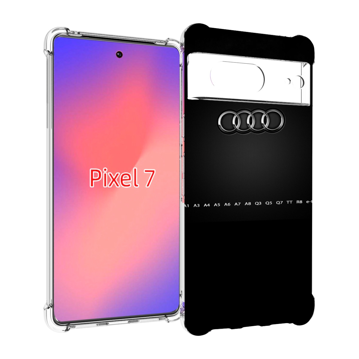 

Чехол Mypads Audi 1 Мужской Для Google Pixel 7, Прозрачный, Tocco