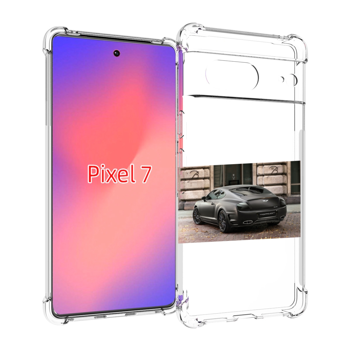 

Чехол Mypads Bentley 1 Мужской Для Google Pixel 7, Прозрачный, Tocco