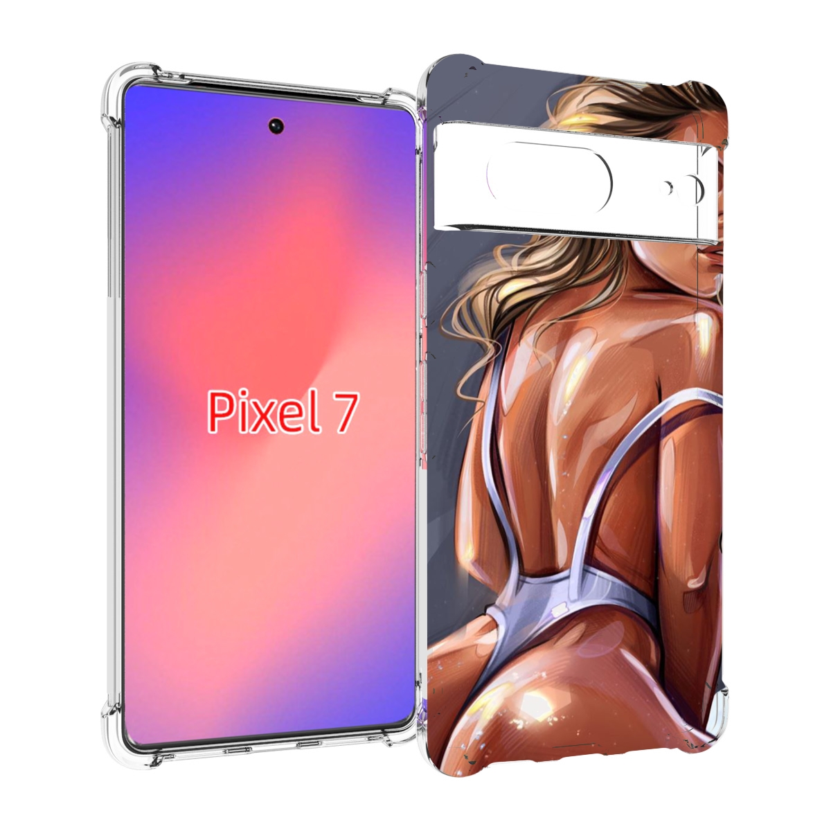 

Чехол Mypads Craigos-Art Для Google Pixel 7, Прозрачный, Tocco
