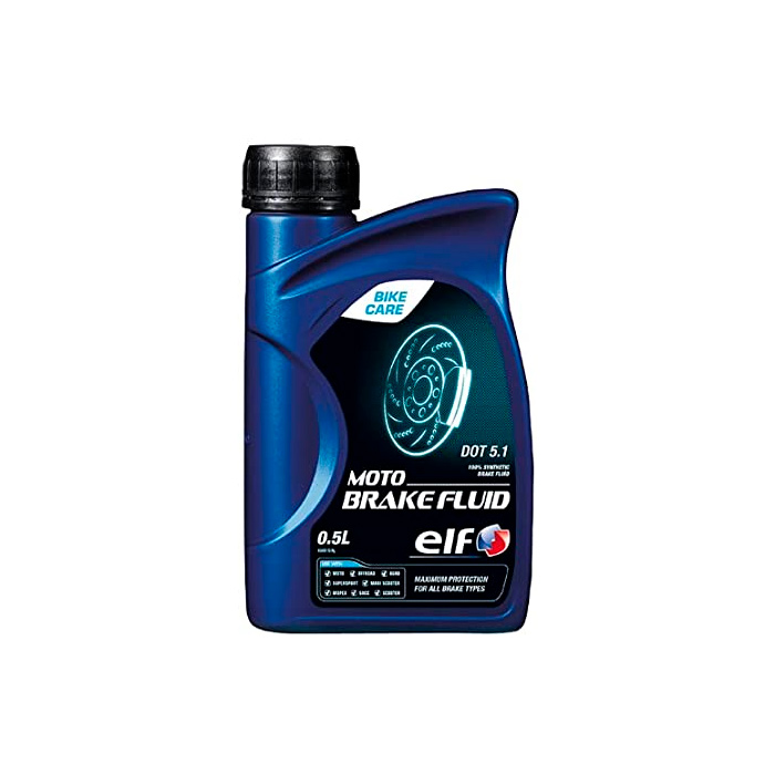 

Тормозная жидкость ELF Moto Brake Fluid DOT 5.1 (0,5л)