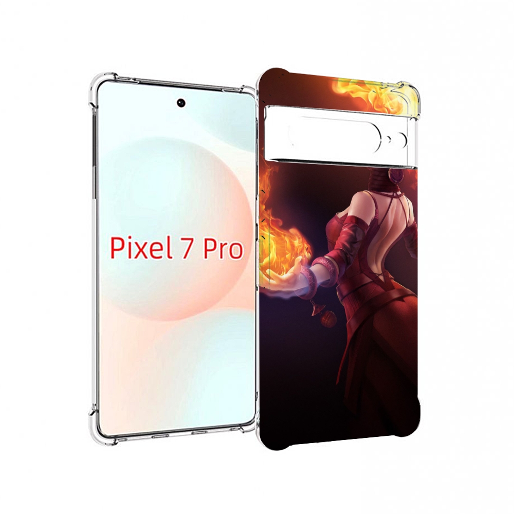 

Чехол Mypads Dota 2 Lina Для Google Pixel 7 Pro, Прозрачный, Tocco