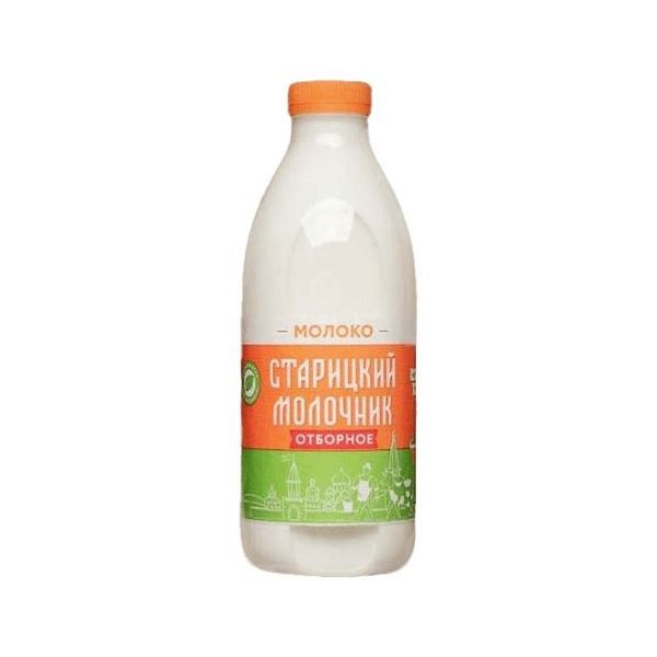 

Молоко 3,4 - 6% 950 мл Старицкий молочник Отборное бзмж