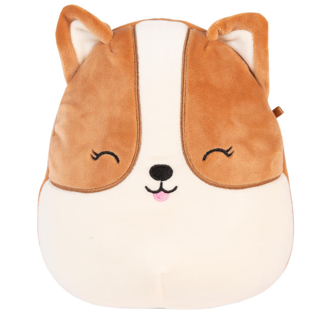 фото Мягкая игрушка squishmallow корги регина tm мягконабивная 20 см 39432 squishmallows