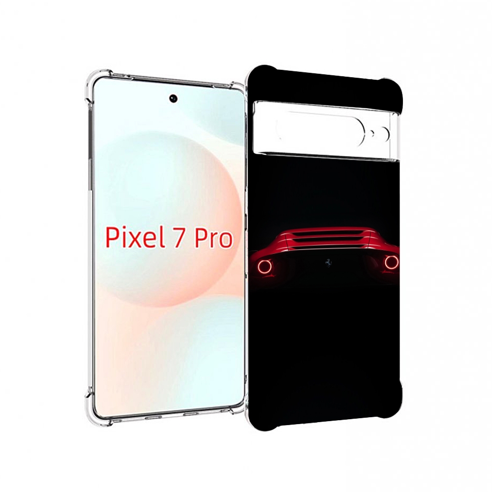 

Чехол Mypads Ferrari 1 Для Google Pixel 7 Pro, Прозрачный, Tocco