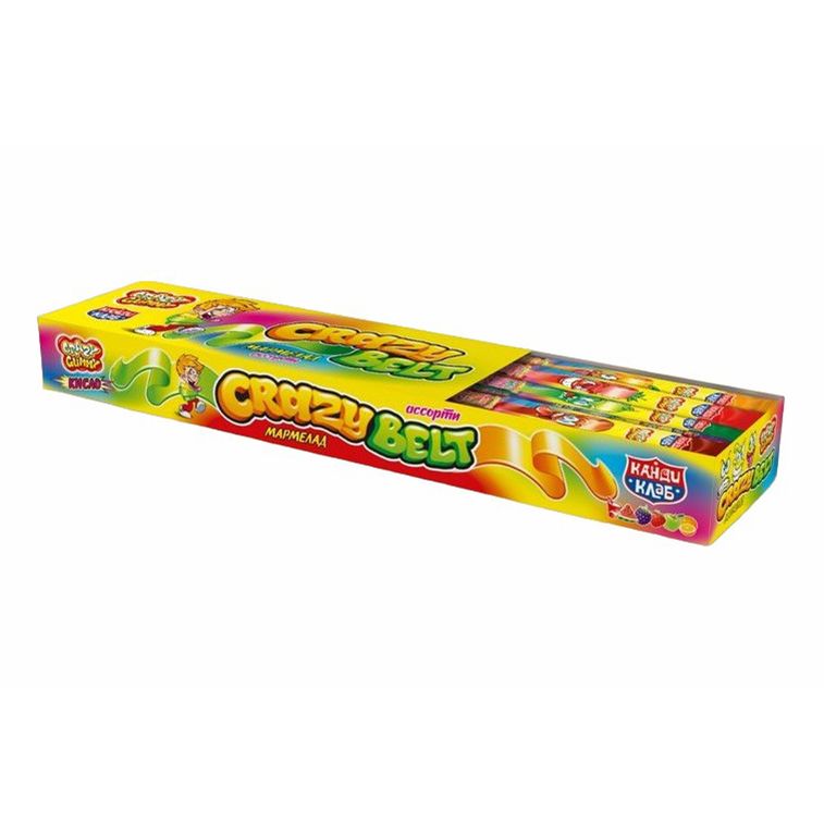 

Мармелад Канди Клаб Crazy Gummy Ремешок Тутти-фрутти 15 г