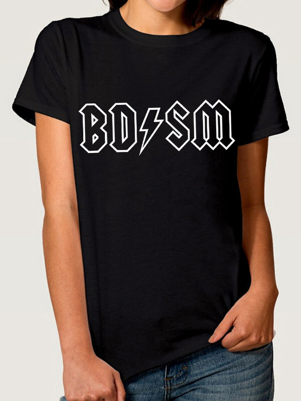 фото Футболка женская design heroes bdsm черная 2xl