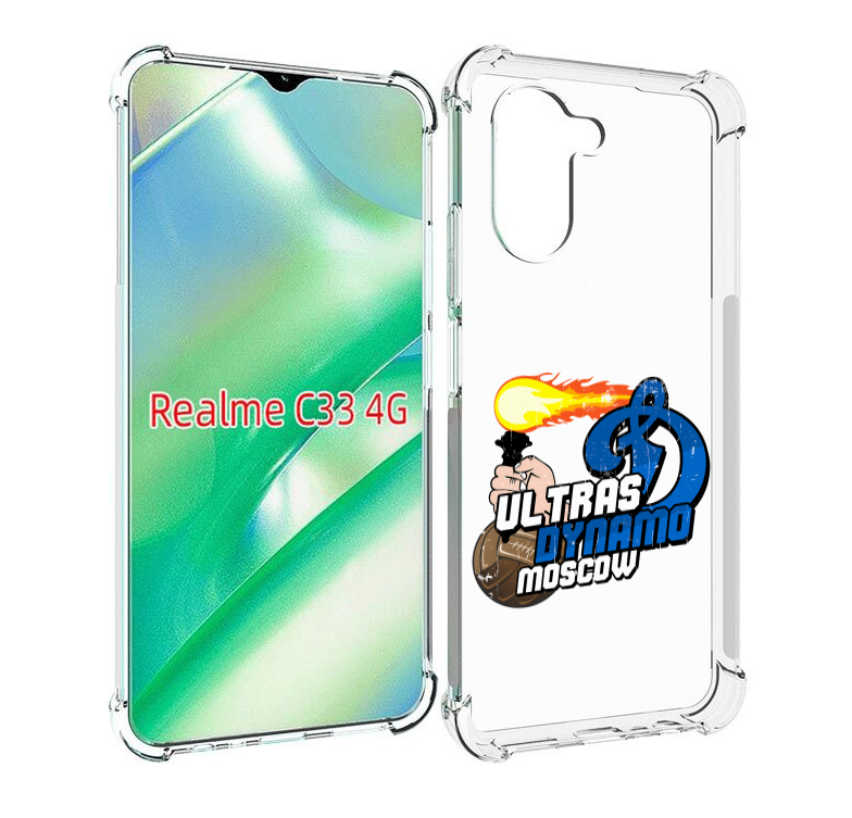 

Чехол MyPads ФК Динамо для Realme C33 4G, Прозрачный, Tocco