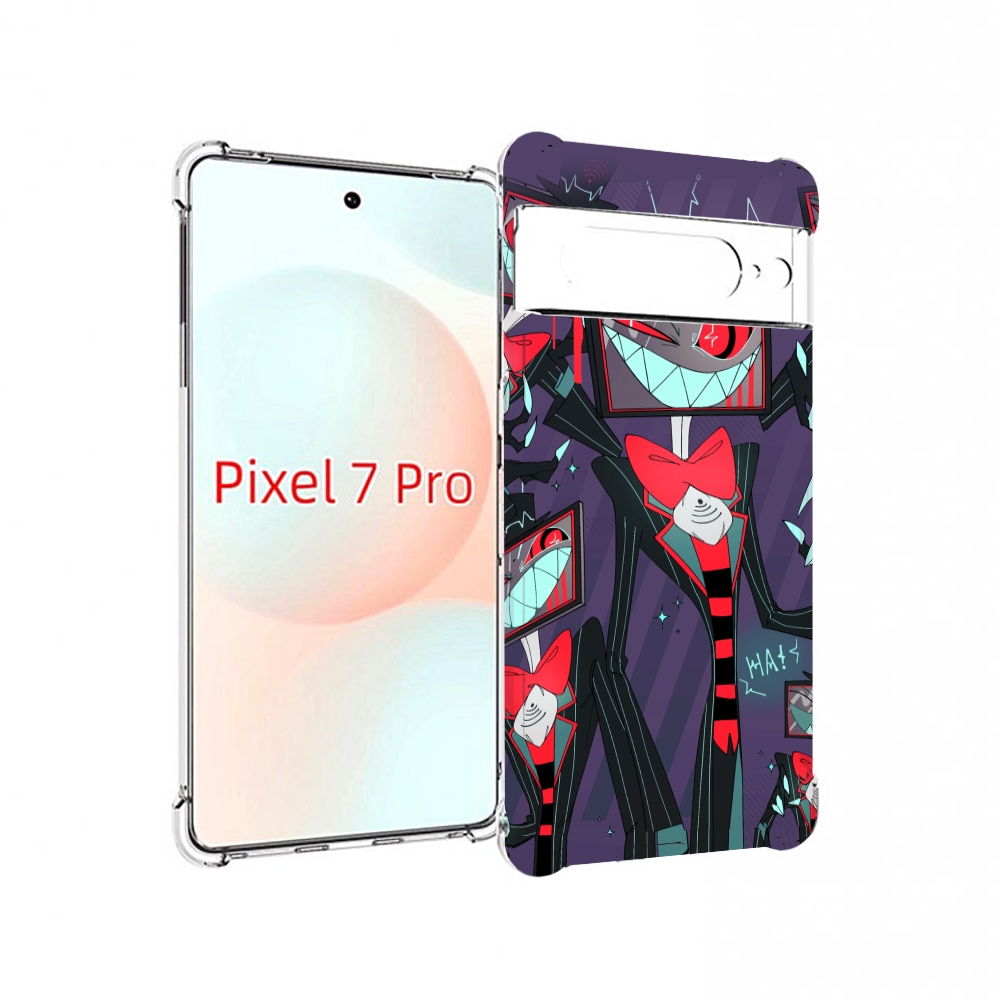 

Чехол Mypads Hazbin Hotel Для Google Pixel 7 Pro, Прозрачный, Tocco