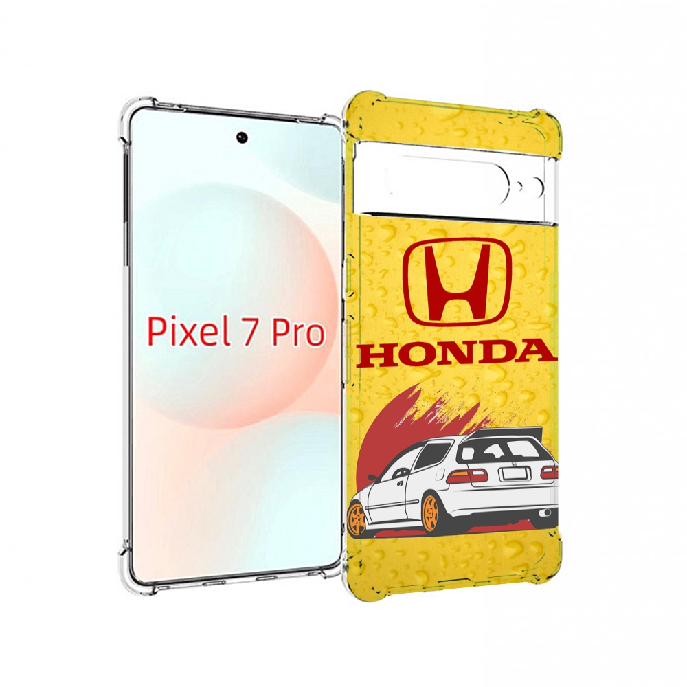 

Чехол Mypads Honda-Motor Для Google Pixel 7 Pro, Прозрачный, Tocco