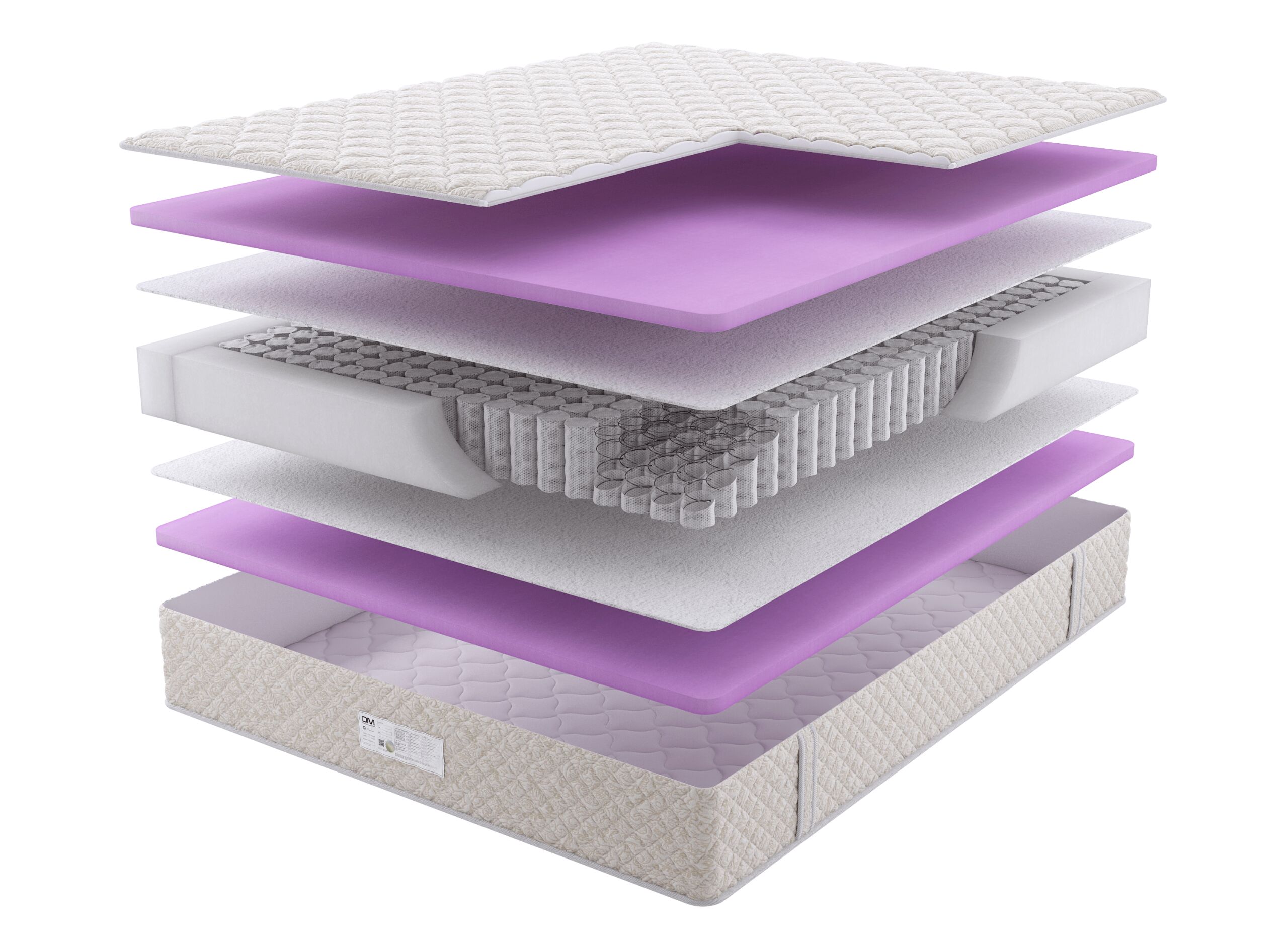 

Матрас Dream Master Комфорт 1 SP 120х200, Белый, Комфорт 1 SP