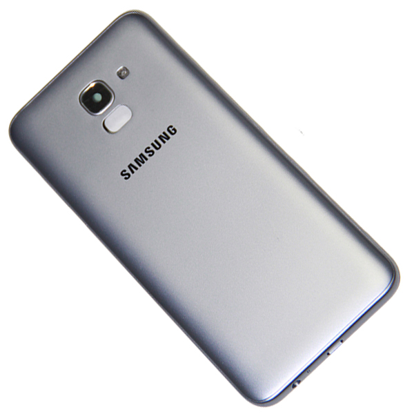 

Корпус для Samsung SM-J600F (Galaxy J6 2018) без рамки тачскрина <серый> (премиум)